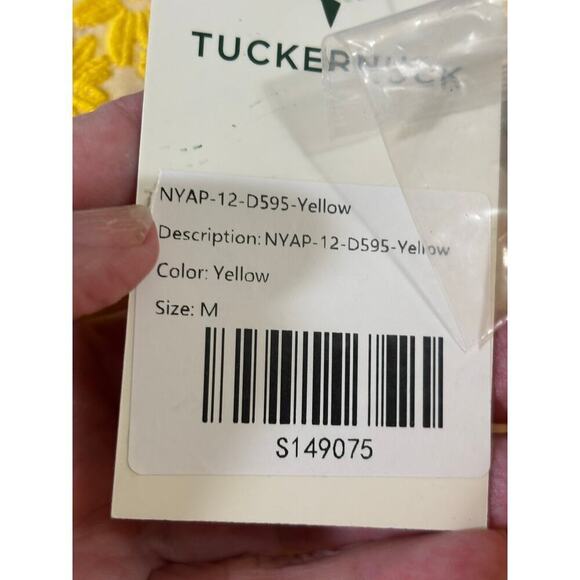 Tuckernuck Aurelia dress,  Daisy Jacquard, medium, NWT, structured, elegant - Picture 8 of 8